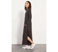Pixiegirl Petite T-Shirt Maxi Dress In Chocolate Chocolate 6