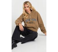 Pixiegirl Petite Teddy Fleece In Medium Beige Medium Beige 16