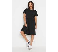 PixieGirl Black Tiered Smock Dress Petite