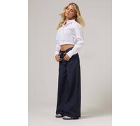 Pixiegirl Petite Wide Leg Jeans In Blue Blue 14
