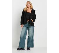 Pixiegirl Petite Wide Leg Jeans In Blue Blue