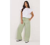 Pixiegirl Petite Wide Leg Joggers In Mint Mint 12S