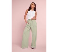Pixiegirl Petite Wide Leg Joggers In Mint Mint