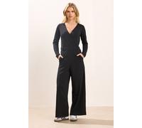 Pixiegirl Petite Wide Leg Jumpsuit In Black Black 6