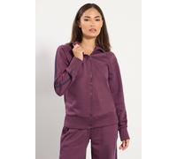 Pixiegirl Petite Zip Sweatshirt In Burgundy Burgundy 14