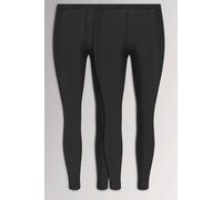 PixieGirl Women's Petite 2 Pack Basic Leggings in Black | Size: 10