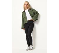 PixieGirl Women's Petite Cargo Skinny Jeans in Black | Size: 6 PixieGirl Black 6