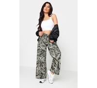 PixieGirl Women's Petite Cargo Trousers in Dark Green | Size: 12 PixieGirl Dark Green 12