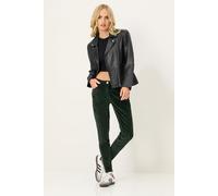 PixieGirl Women's Petite Cord Skinny Jeans in Green | Size: 8 PixieGirl Green 8
