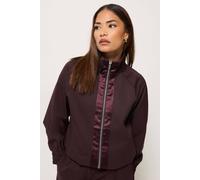 PixieGirl Women's Petite Funnel Neck Jacket in Burgundy | Size: 16