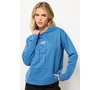 PixieGirl Women's Petite Graphic Hoodie in Blue | Size: 10 PixieGirl Blue 10