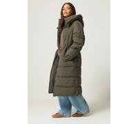 PixieGirl Women's Petite Padded Coat in Light Khaki | Size: 6