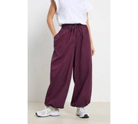 PixieGirl Women's Petite Poplin Balloon Trousers in Purple | Size: 14S