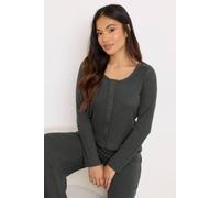PixieGirl Women's Petite Ribbed Cardigan in Charcoal | Size: 12-14 PixieGirl Charcoal 12-14