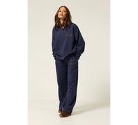 PixieGirl Women's Petite 'St Etienne' Wide Leg Joggers in Dark Navy | Size: 8S