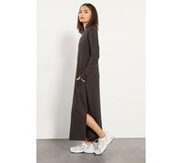 PixieGirl Women's Petite T-Shirt Maxi Dress in Chocolate | Size: 12 PixieGirl Chocolate 12