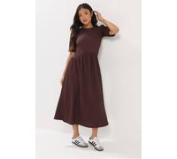 PixieGirl Women's Petite Textured Midi Dress in Chocolate | Size: 14 PixieGirl Chocolate 14