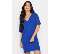 PixieGirl Women's Petite Tie Back T-Shirt Dress in Cobalt | Size: 10 PixieGirl Cobalt 10
