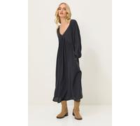 PixieGirl Women's Petite Tie Smock Dress in Black | Size: 14 PixieGirl Black 14