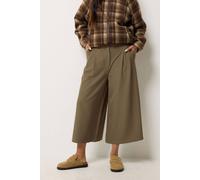 PixieGirl Women's Petite Wide Leg Culottes in Olive | Size: 16 PixieGirl Olive 16