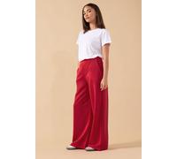 PixieGirl Women's Petite Wide Leg Joggers in Red | Size: 12 PixieGirl Red 12