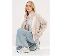 PixieGirl Women's Petite Zip Fleece Jacket in Natural | Size: 10 PixieGirl Natural 10