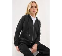 PixieGirl Women's Petite Zip Up Hoodie in Black | Size: 8 PixieGirl Black 8