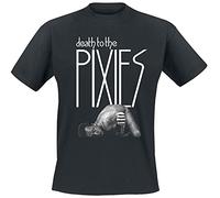 Pixies Death to The Men T-Shirt Black XXL, 100% Cotton, Regular