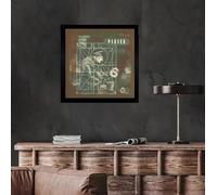 Pixies, Doolittle Album cover, poster, wall art. Print or Fully Framed Available. Actual size of original Vinyl Covers. (Framed)