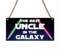 Pixie's Gifts Personalised Light Sabre - Option of Best Teacher, Brother, Uncle, Friend, Dad in the Galaxy - Great for birthday gifts, Christmas, and teacher gifts or just because. (Uncle)