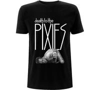 Pixies Men's Death To The Cotton T-Shirt in Black | Size: XL Pixies Black XL