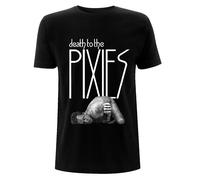 Pixies Men's Death To The T-Shirt in Black | Size: Small Pixies Black S