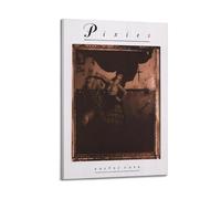 Pixies Posters Surfer Rosa Album Posters Printing Wall Art Vintage Poster Decorative Painting Aesthetic Canvas Decor for Living Room Bed Room 16x24inch(40x60cm) Frame-style