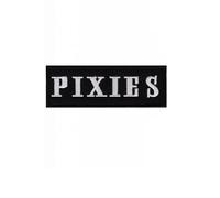 Pixies Silver Independent Band Music Patch Badge Embroidered Iron on Applique Patch Accessory