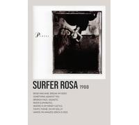 Pixies Surfer Rosa A3 Print Poster Wall Art Home Decor Album Gift Present Photo Living Room Dining Room Bedroom Unframed Concert Tour Gig Live Show Music Arena
