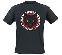 Pixies Tame Men T-Shirt Black XL, 100% Cotton, Regular