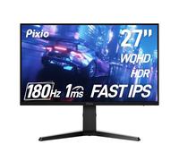 Pixio PX277 Prime Neo 27 inch 180Hz Refresh Rate QHD 1440p Resolution Fast IPS Panel 1ms GTG Response Time Gaming Monitor with Adaptive Sync and Fully Adjustable Stand