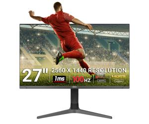piXL 27" Gaming Monitor - CM27G7 - QHD IPS 100Hz HDMI, DisplayPort
