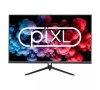 piXL CM32F11 32 Inch Frameless Monitor, Widescreen IPS LCD Panel, Full HD 1920x1080, 4ms Response Time, 75Hz Refresh, Display Port / HDMI, 16.7 Million Colour Support, VESA Wall Mount, Black Finish, 3
