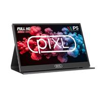 piXL Pm156c 15.6" Full Hd 60Hz Ips Portable Monitor With Usb-C Mini Hdmi & Spea