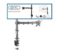 piXL SINGLE ARM Monitor Mount / Stand for Desk (Up to 32")