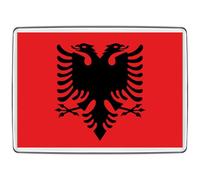Pixly® Albania Flag Fridge Magnet Large Jumbo Size Albanian Keepsake Country Souvenir Novelty Refrigerator Magnets Gift