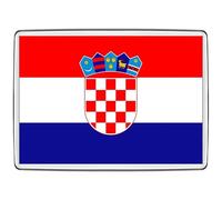 Pixly® Croatia Flag Fridge Magnet Large Jumbo Size Croatian Keepsake Country Souvenir Novelty Refrigerator Magnets Gift