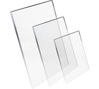 Pixly Crystal Clear Acrylic Perspex Plastic Sheet | Transparent | A5 A4 A3 | 2mm/3mm/5mm Thickness - Multipurpose Crafting, DIY and More (Thickness: