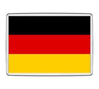 Pixly® Germany Flag Fridge Magnet Large Jumbo Size German Keepsake Country Souvenir Novelty Refrigerator Magnets Gift