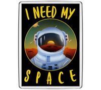 Pixly® I Need My Space Fridge Magnet Large Jumbo Size Funny Introvert Joke Keepsake Novelty Refrigerator Magnets Gift