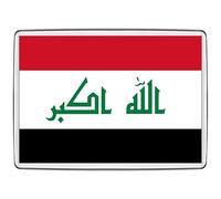 Pixly® Iraq Flag Fridge Magnet Large Jumbo Size Iraqi Keepsake Country Souvenir Novelty Refrigerator Magnets Gift
