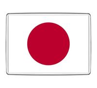 Pixly® Japan Flag Fridge Magnet Large Jumbo Size Japanese Keepsake Country Souvenir Novelty Refrigerator Magnets Gift