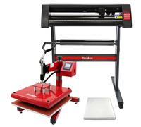 Heat Press Machine & Vinyl Cutter Plotter Tshirt Printing Vinyl Transfer SignCut