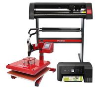 PixMax 38cm Swing Heat Press, Vinyl Cutter, Printer Monstershop Multi One Size